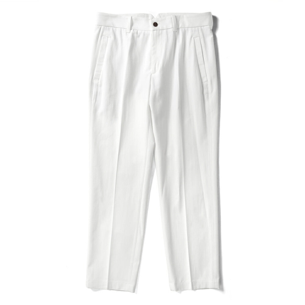 デヴォレ インチピット DEVORE incipit チノ 製品染め DVR4C-G1046 リヨセル コットン グレー ベージュ ホワイト 25春夏 メンズ ストレッチ テーパード チノパンツ チノ イタリア