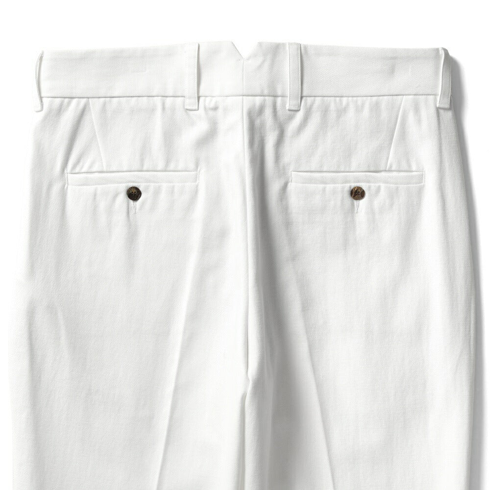 デヴォレ インチピット DEVORE incipit チノ 製品染め DVR4C-G1046 リヨセル コットン グレー ベージュ ホワイト 25春夏 メンズ ストレッチ テーパード チノパンツ チノ イタリア