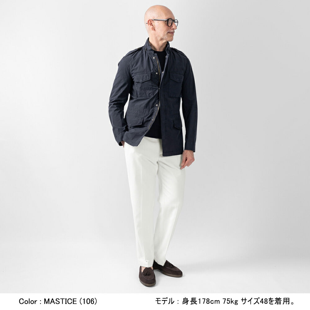 デヴォレ インチピット DEVORE incipit チノ 製品染め DVR4C-G1046 リヨセル コットン グレー ベージュ ホワイト 25春夏 メンズ ストレッチ テーパード チノパンツ チノ イタリア