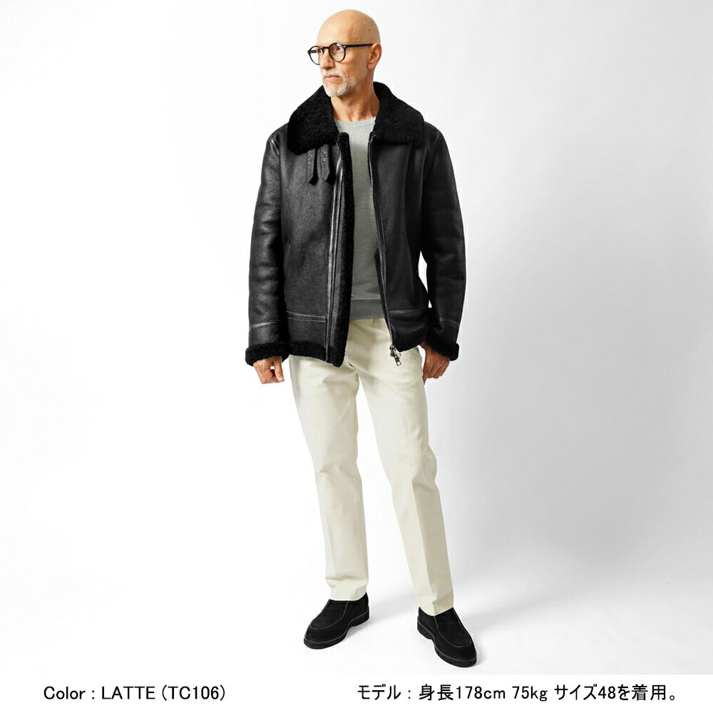 デヴォレ インチピット DEVORE incipit チノ セミワイド DVR5-G034 パンツ コットン ギャバジン カーキ ベージュ ブラック オフホワイト 25秋冬 メンズ ストレッチ テーパード チノパンツ チノ イタリア