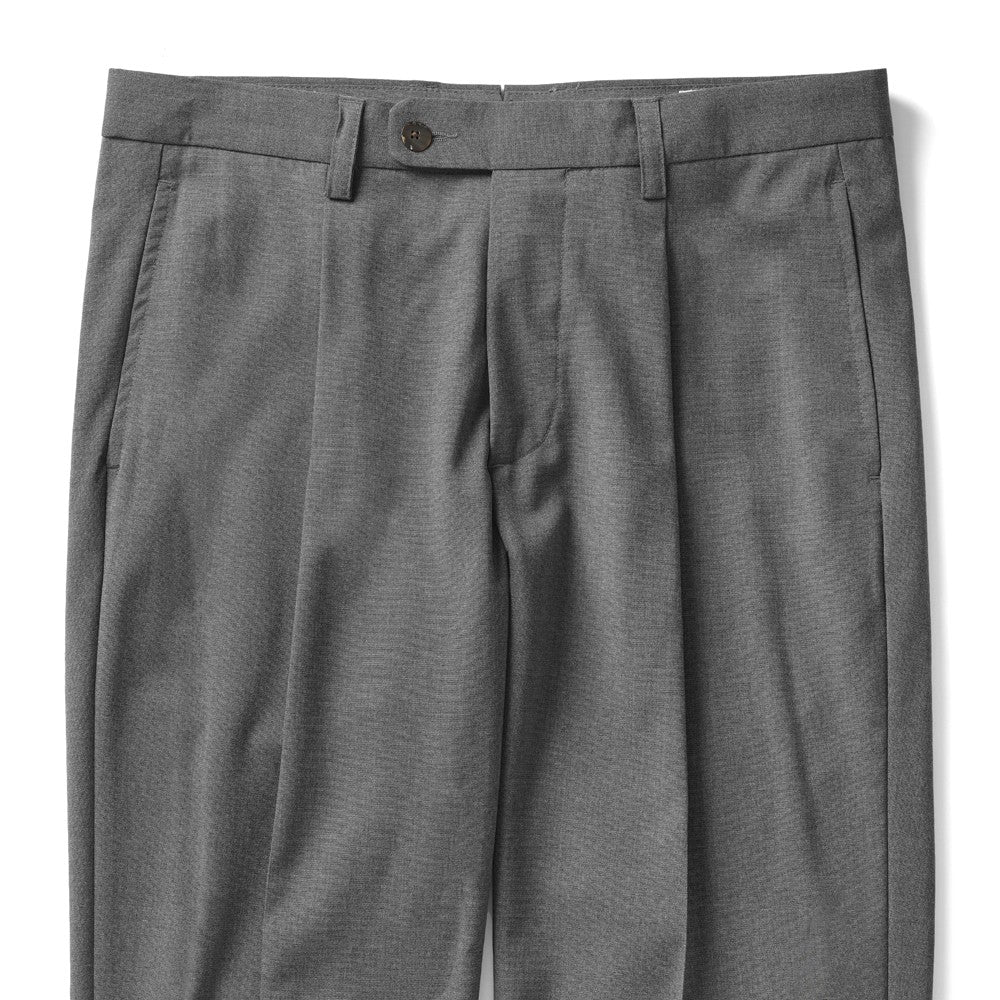 デヴォレ インチピット DEVORE incipit スラックス DVR5C-W2007 ウール ポリエステル グレー ライトブラウン 25春夏 メンズ ストレッチ テーパード チノパンツ チノ イタリア