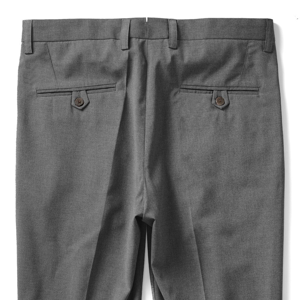 デヴォレ インチピット DEVORE incipit スラックス DVR5C-W2007 ウール ポリエステル グレー ライトブラウン 25春夏 メンズ ストレッチ テーパード チノパンツ チノ イタリア