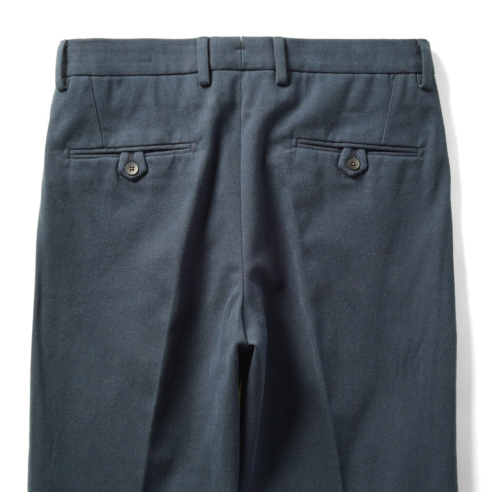 デヴォレ インチピット DEVORE incipit チノ セミワイド DVR5L-G1052 コットンツイル カーキ ブルー 25秋冬 メンズ チノパン パンツ ストレッチ テーパード イタリア