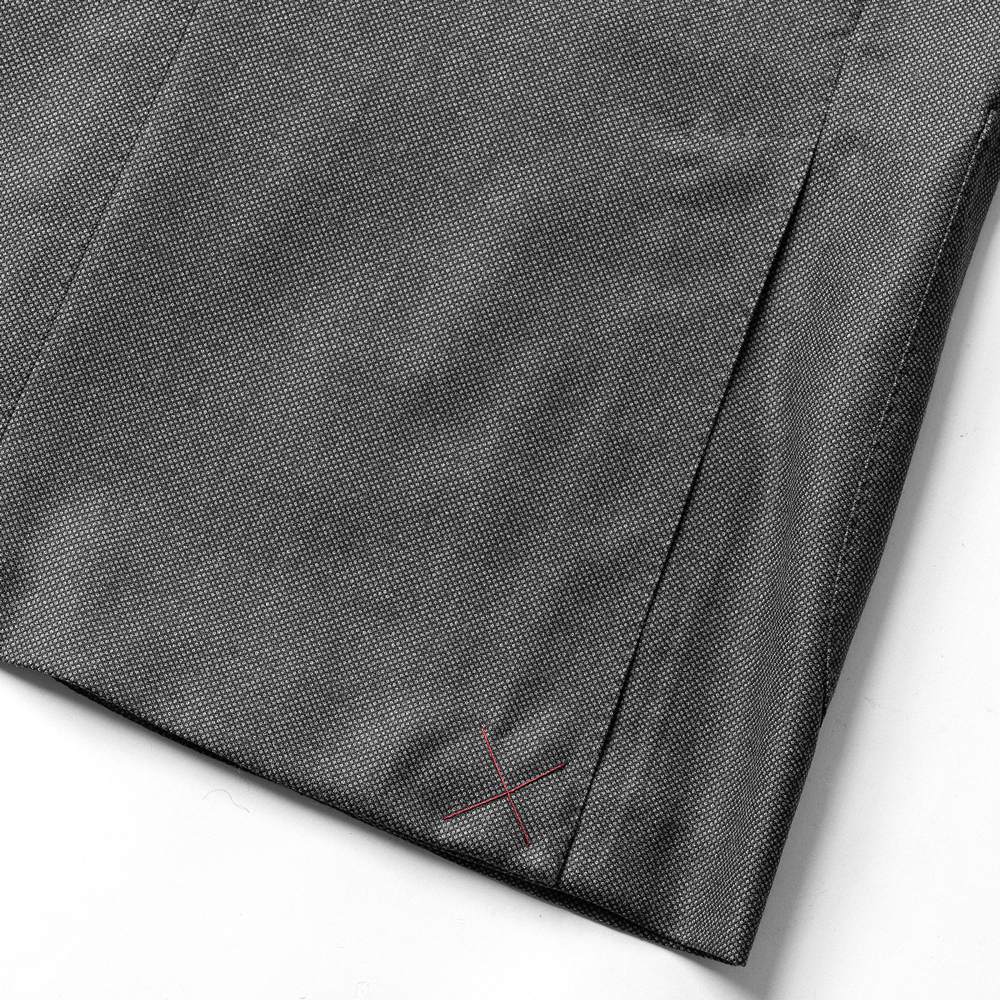 【返品不可】エルネスト ERNESTO ジャケット グレー DJP232311 C4124D / 5000 シングル テーラードジャケット 24秋冬 メンズ ビジネス ブランド サイドベンツ 高級 クラシコ イタリア 芯地なし