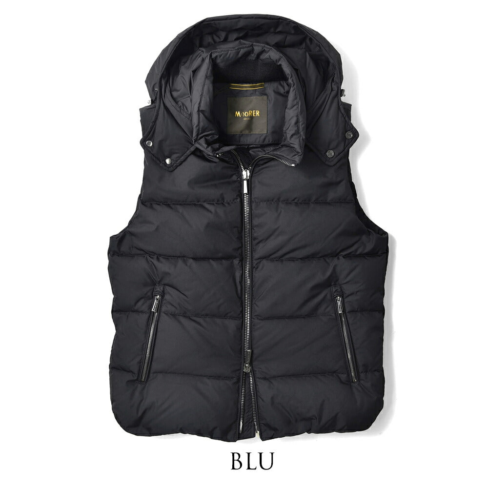 ムーレー MOORER ファイアー FIRE-WK ダウンベスト ダウンパーカ ダウンフーディ—
