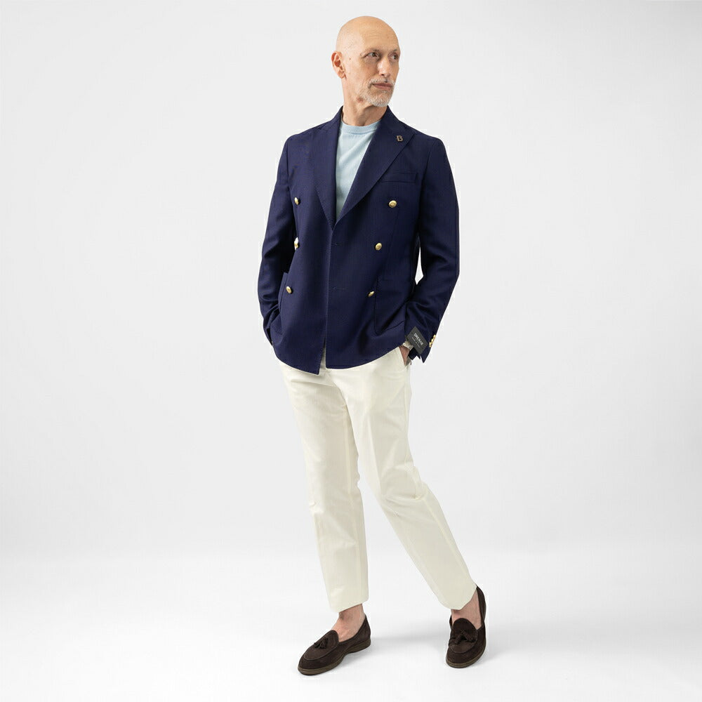 ジェルマーノ GERMANO スリムチノ 570G-2903 後染め ギャバジン コットン パンツ ストレッチ チノ 25春夏 ブラック グレー ベージュ カーキ グレー ネイビー チノパン チノパンツ テーパード インポートイタリア