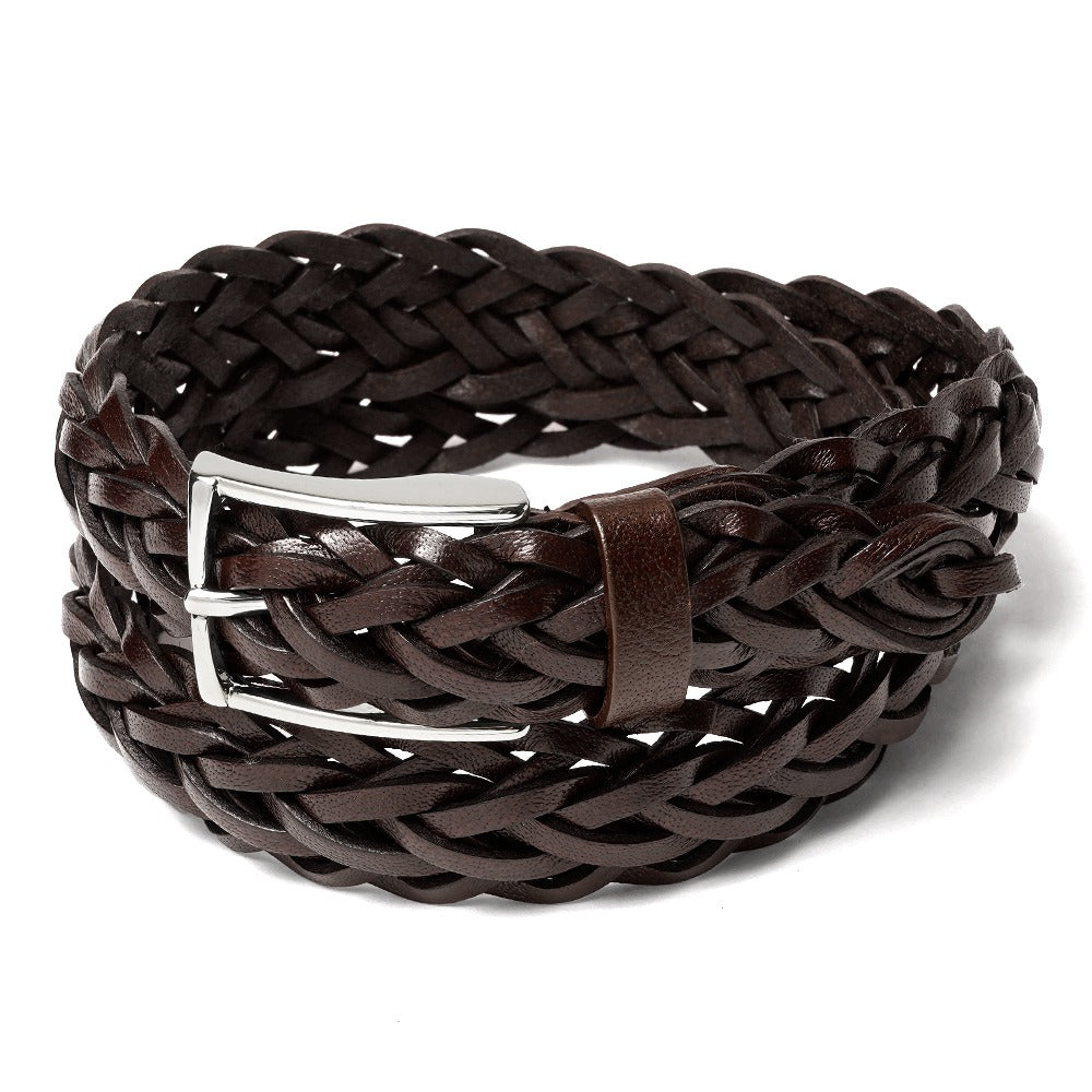 サドラーズ Saddler's カーフメッシュベルト 【3.0cm幅】 G256 ブラック ダークブラウン ブラウン【メンズ メッシュベルトメンズ メッシュベルト 本革ベルト ビジネスベルト 黒ベルト 高級感 メンズベルト レザーベルト ブランドベルト 革ベルト ベルト ビジネス イタリア】