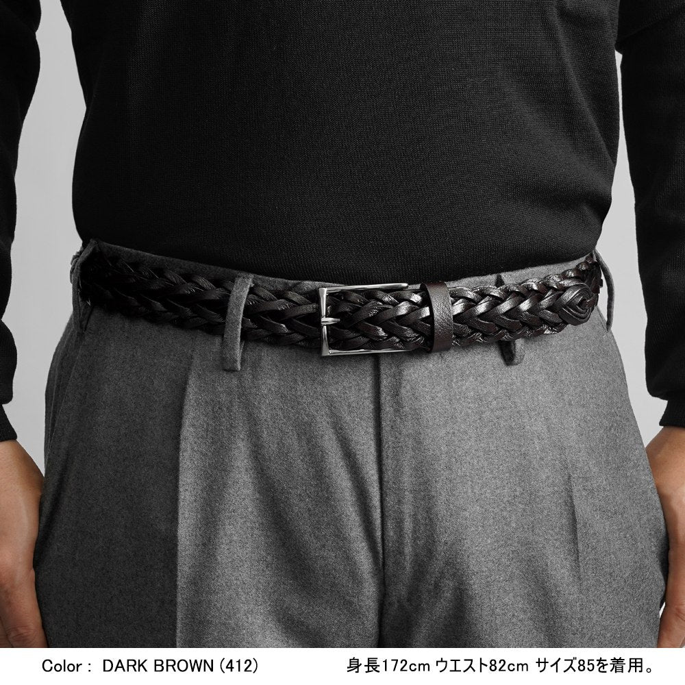 サドラーズ Saddler's カーフメッシュベルト 【3.0cm幅】 G256 ブラック ダークブラウン ブラウン【メンズ メッシュベルトメンズ メッシュベルト 本革ベルト ビジネスベルト 黒ベルト 高級感 メンズベルト レザーベルト ブランドベルト 革ベルト ベルト ビジネス イタリア】