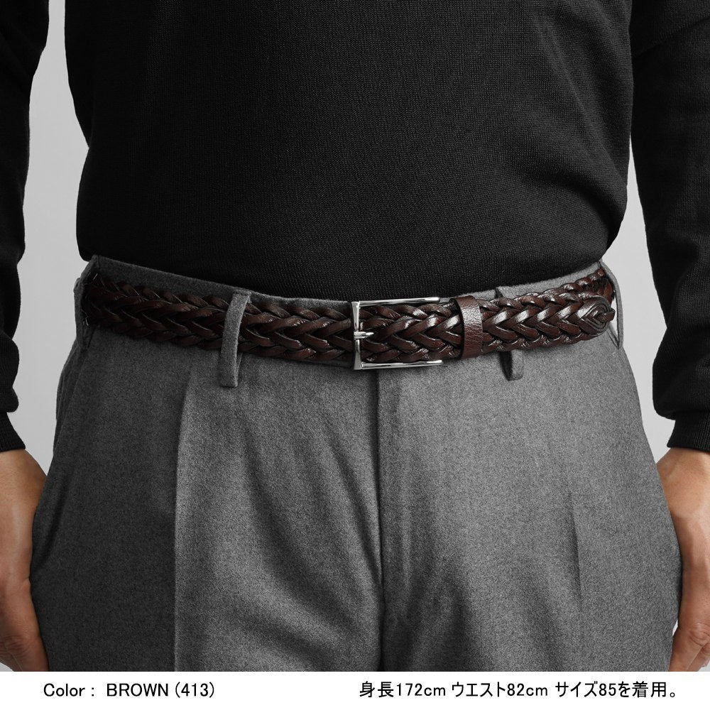 サドラーズ Saddler's カーフメッシュベルト 【3.0cm幅】 G256 ブラック ダークブラウン ブラウン【メンズ メッシュベルトメンズ メッシュベルト 本革ベルト ビジネスベルト 黒ベルト 高級感 メンズベルト レザーベルト ブランドベルト 革ベルト ベルト ビジネス イタリア】