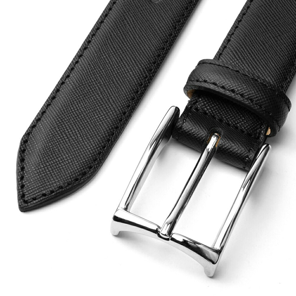 サドラーズ Saddler's ベルト G337 ブラック ダークブラウン ブラウン サッフィアーノ【3.0cm幅】【メンズ ベルト ビジネス イタリア】