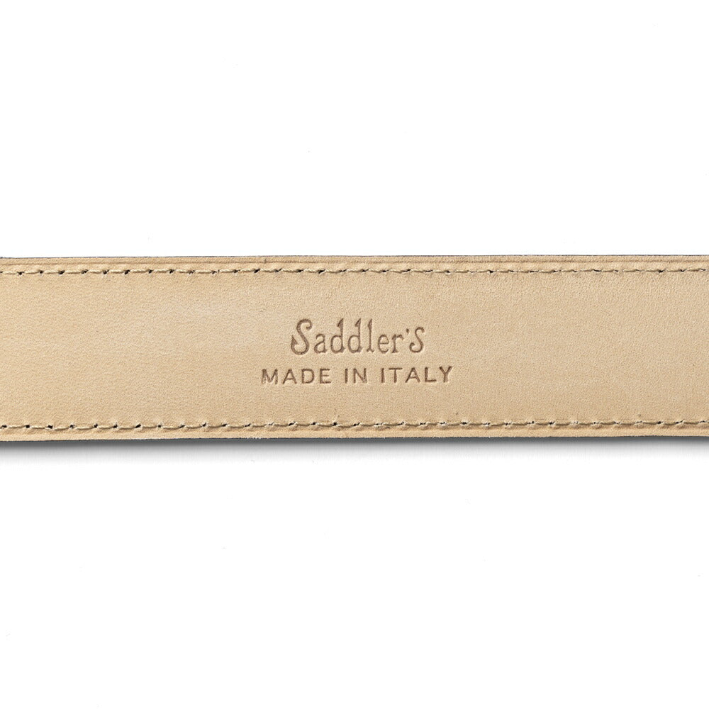 サドラーズ Saddler's ベルト G337 ブラック ダークブラウン ブラウン サッフィアーノ【3.0cm幅】【メンズ ベルト ビジネス イタリア】