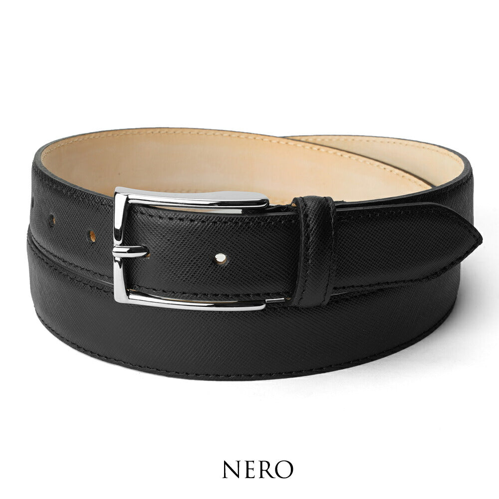 サドラーズ Saddler's ベルト G337 ブラック ダークブラウン ブラウン サッフィアーノ【3.0cm幅】【メンズ ベルト ビジネス イタリア】