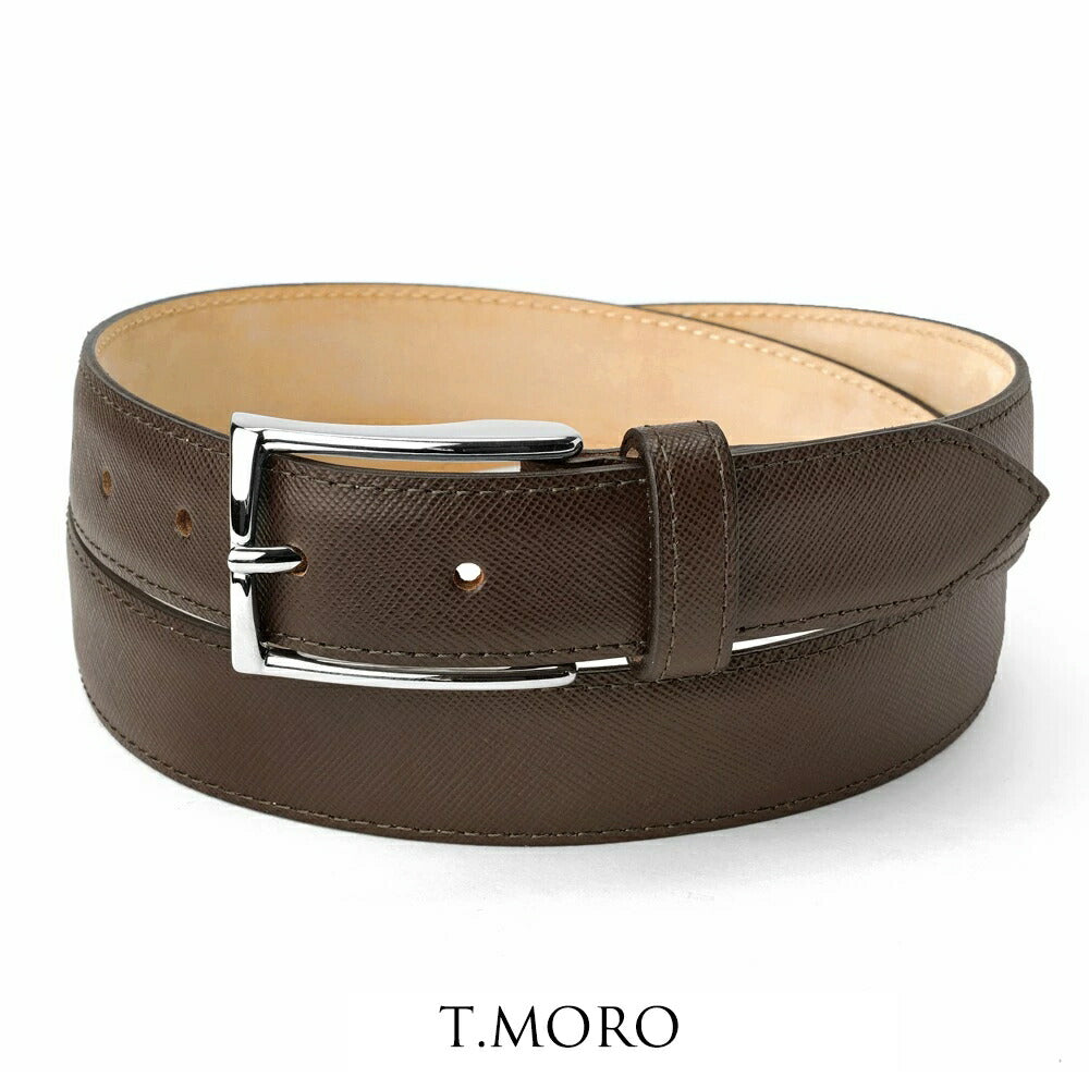 サドラーズ Saddler's ベルト G337 ブラック ダークブラウン ブラウン サッフィアーノ【3.0cm幅】【メンズ ベルト ビジネス イタリア】