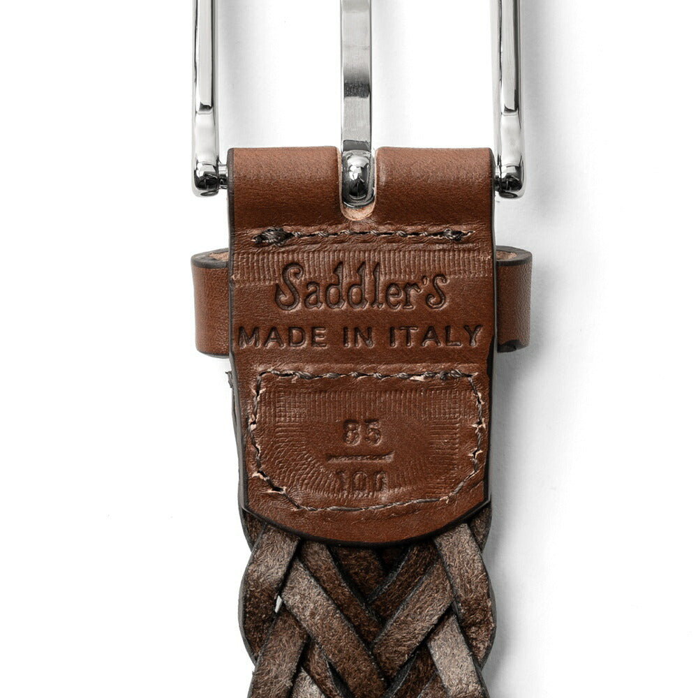 サドラーズ Saddler's カーフメッシュベルト 【3.5cm幅】 G76