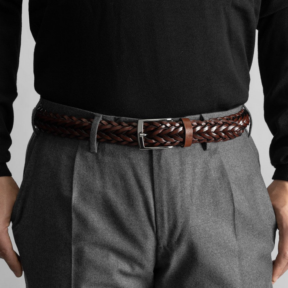 サドラーズ Saddler's カーフメッシュベルト 【3.5cm幅】 G76