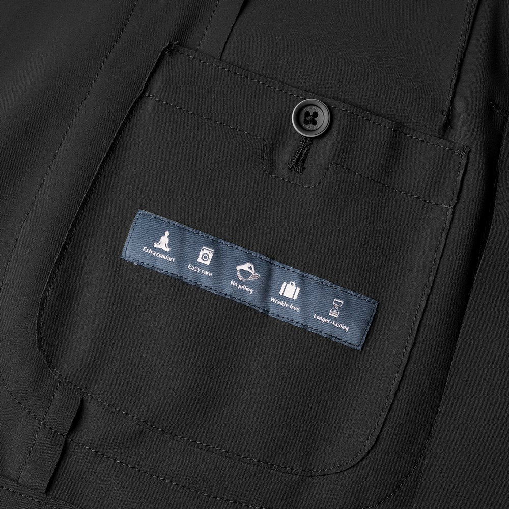 ヘルノ HERNO ジャケット ストレッチ ナイロン GA000157U ブラック ネイビー テーラードジャケット メンズ テーラージャケット 洗える スリム ビジネスジャケット カジュアル ビジネス カジュアルジャケット メンズジャケット 男性 ライトアウター イタリア