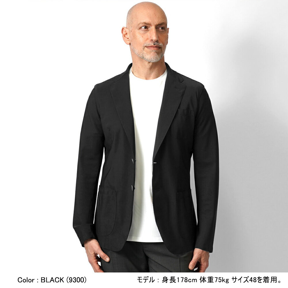 ヘルノ HERNO ジャケット ストレッチ ナイロン GA000157U ブラック ネイビー テーラードジャケット メンズ テーラージャケット 洗える スリム ビジネスジャケット カジュアル ビジネス カジュアルジャケット メンズジャケット 男性 ライトアウター イタリア