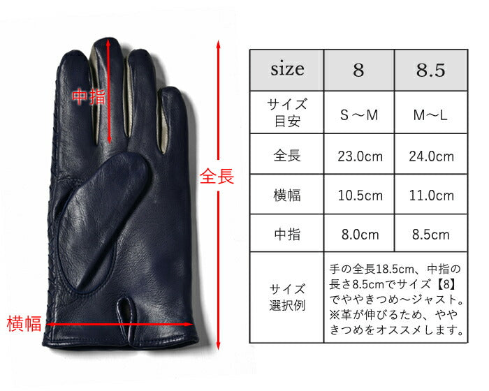 グローブス GLOVES 手袋 イントレッチオ ブラック CA78 【ゆうパケット対応】