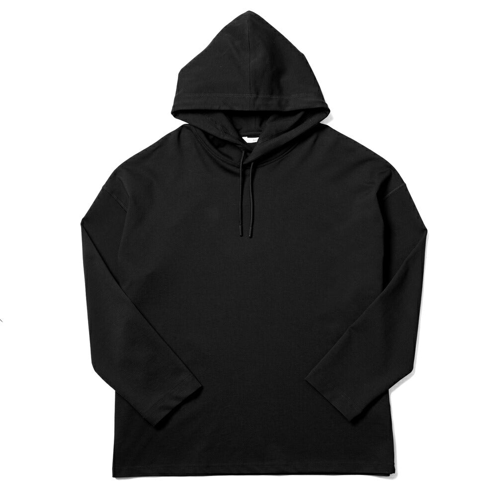 イーヴォ HEVO スウェットフーディ オーバーサイズ TUGLIEL ブラック ネイビー グレージュ