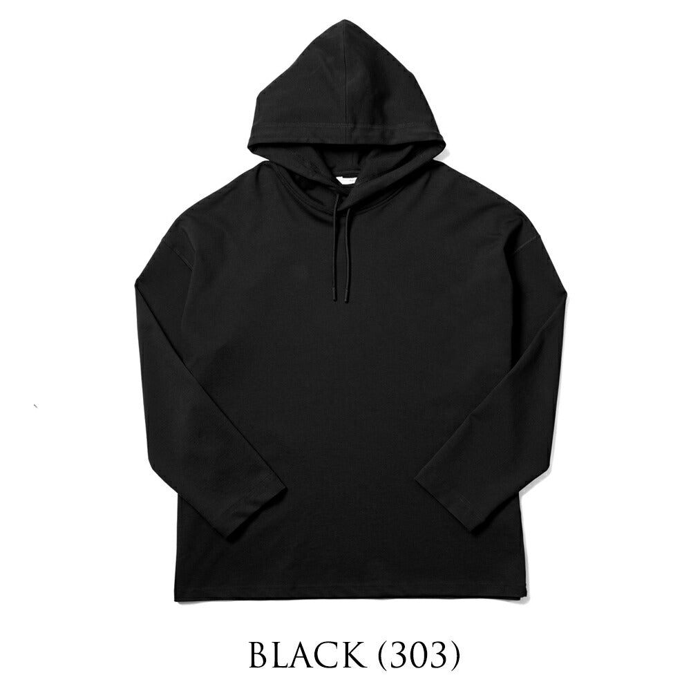 イーヴォ HEVO スウェットフーディ オーバーサイズ TUGLIEL ブラック ネイビー グレージュ