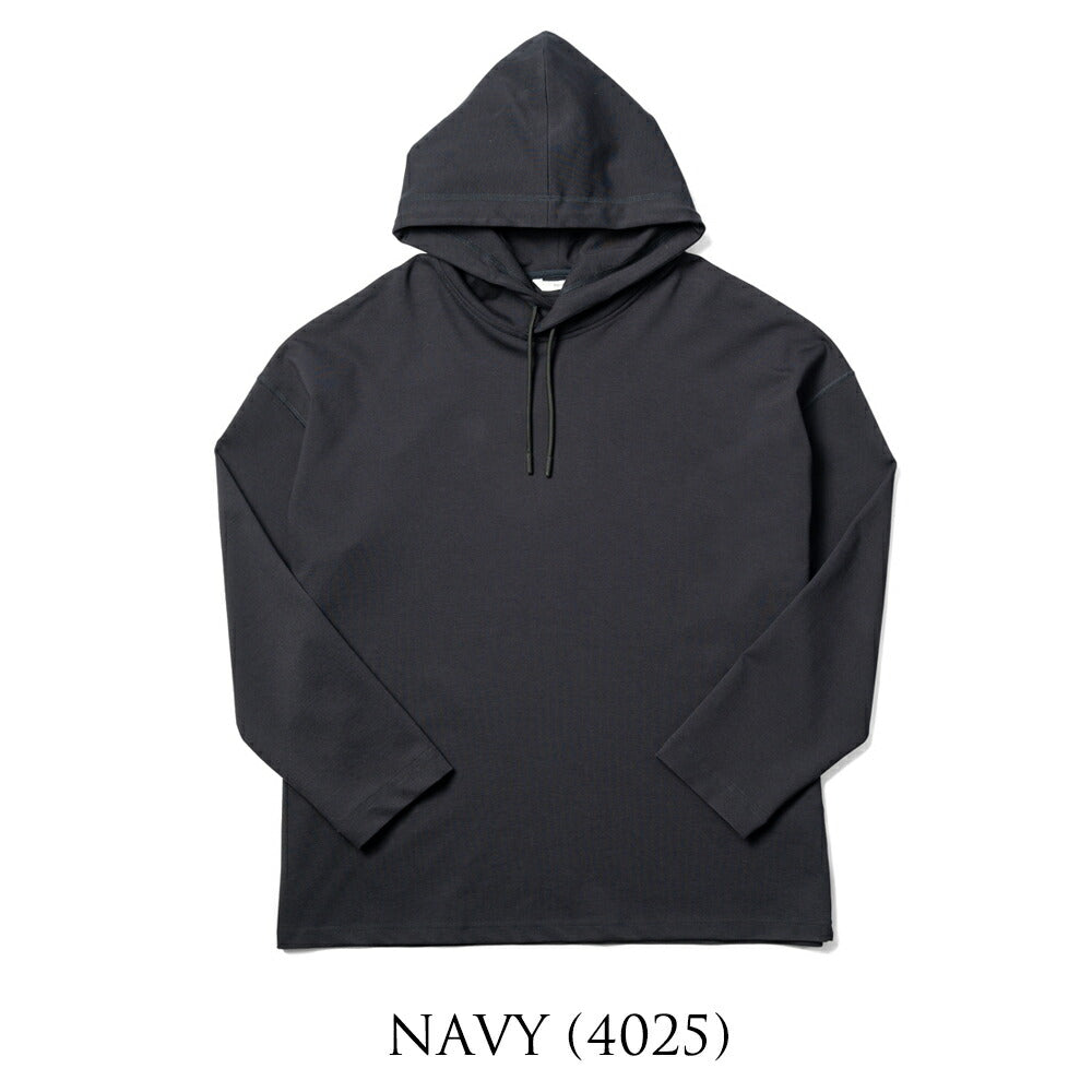 イーヴォ HEVO スウェットフーディ オーバーサイズ TUGLIEL ブラック ネイビー グレージュ