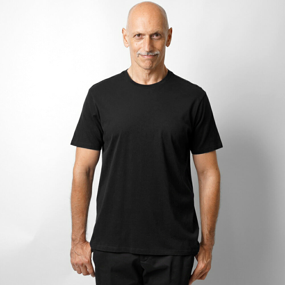 マジェスティック フィラチュール MAJESTIC FILATURES Tシャツ クルーネック HTS022 ネイビー ホワイト グレー ブラック メンズ 半袖 夏 無地 ストレッチ 紺 白  黒【ゆうパケット発送】