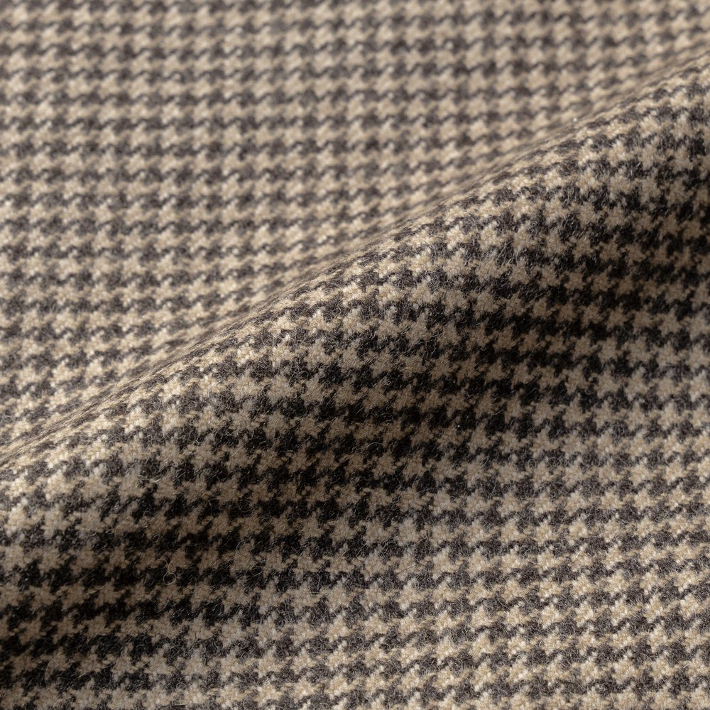 マッキントッシュ MACKINTOSH コート HUMBIE METAL BUTTON レディース ハンビー ウール カジュアル 千鳥柄 千鳥格子 ハウンドドゥース チェック ステンカラーコート バルカラーコート ブラック ブラウン ベージュ 秋 冬 シンプル ミドル丈 金ボタン メタルボタン ブランド