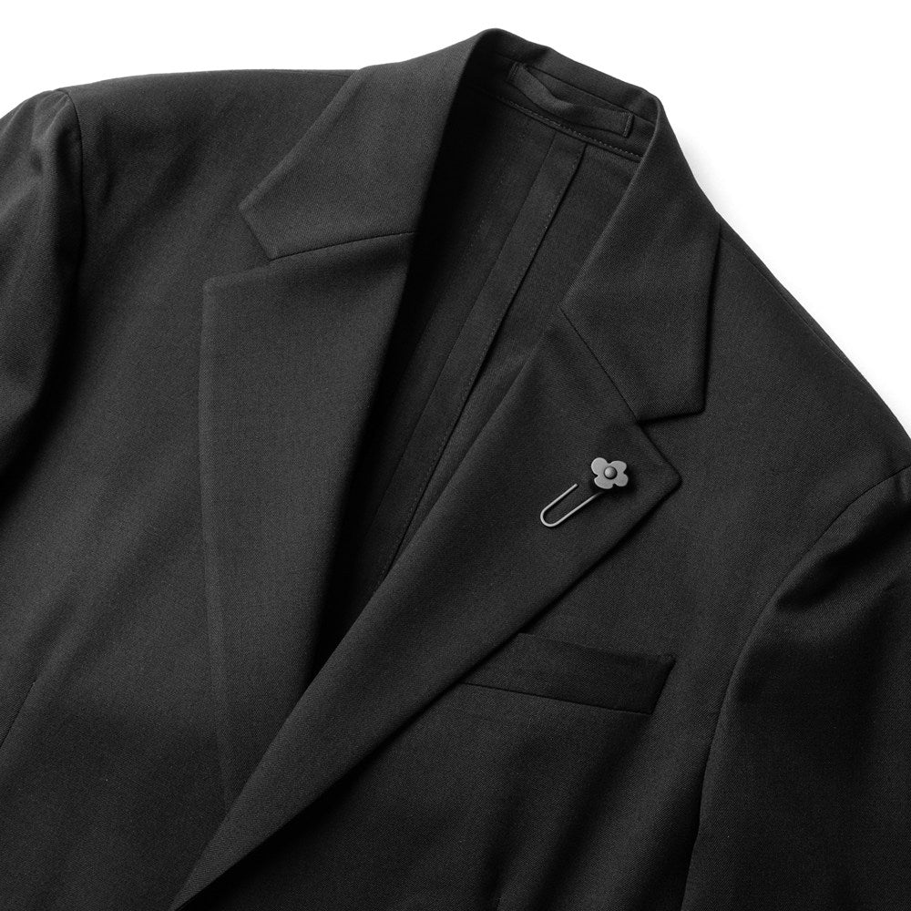 ラルディーニ LARDINI スーツ IV148E-IVEL63703 ジャケット 1プリーツパンツ EASY WEAR 高機能 ウール ストレッチウール ブラック ネイビー グレー オールシーズン メンズ セット セットアップ ブランド フォーマル 開き見せ  サイドベンツ 高級 クラシコ イタリア