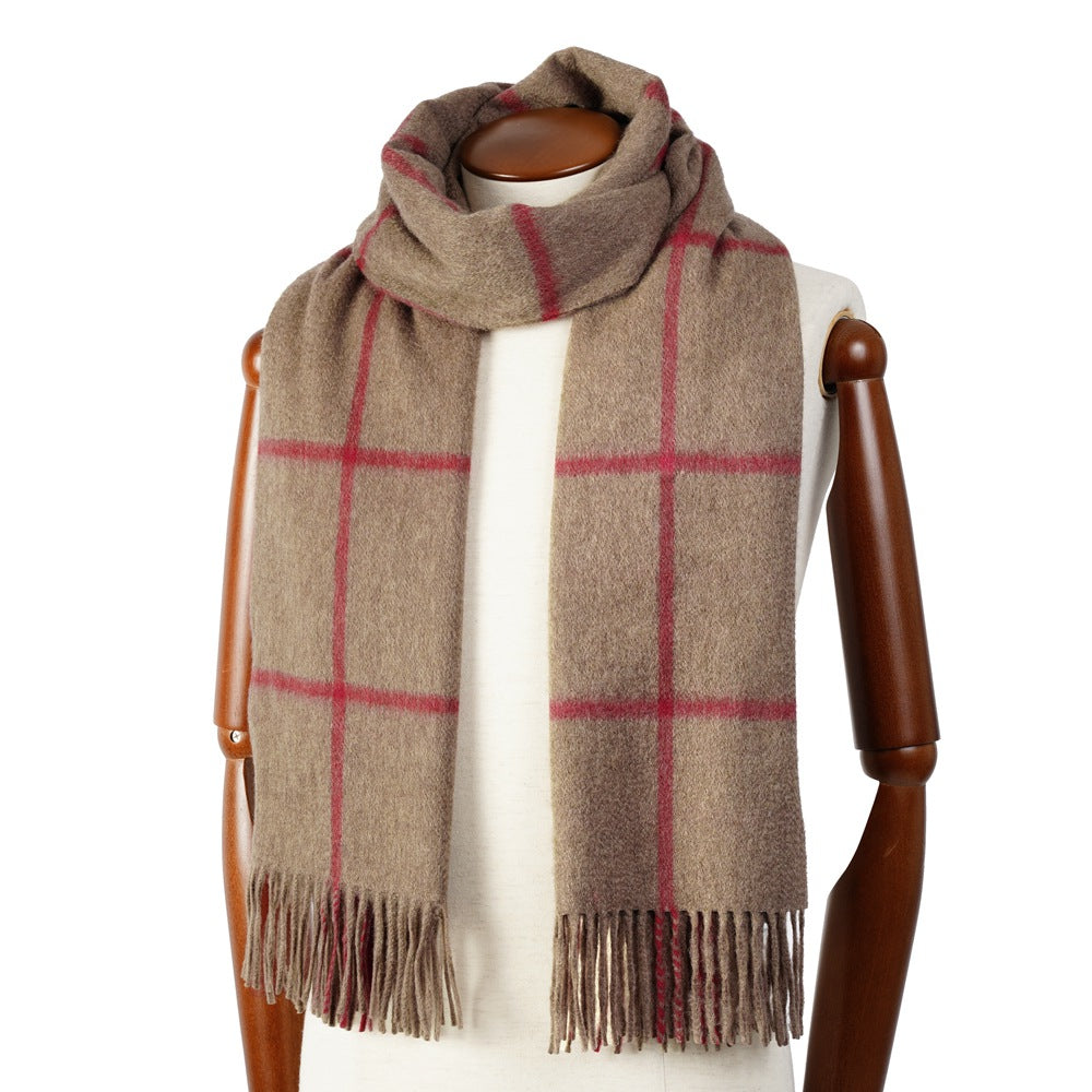 ジョシュアエリス JOSHUA ELLIS カシミア 大判 ストール マフラー 高級 ブランド カシミアマフラー カシミアストール 大判ストール チェック ウインドウペン チェック柄マフラー チェックマフラー ビジネス カシミア100% カシミヤ メンズ レディース プレゼント