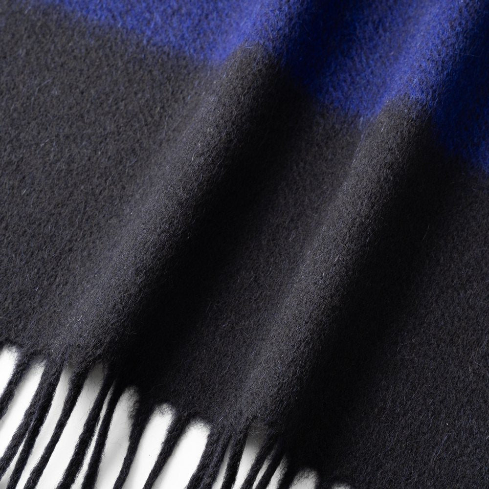 ジョシュアエリス JOSHUA ELLIS カシミアストール カシミアマフラー カシミア 大判 ストール マフラー ストライプ ブランケット ネイビー ブルー メンズ レディース 秋 冬 厚手 カシミヤ 冬小物 プレゼント