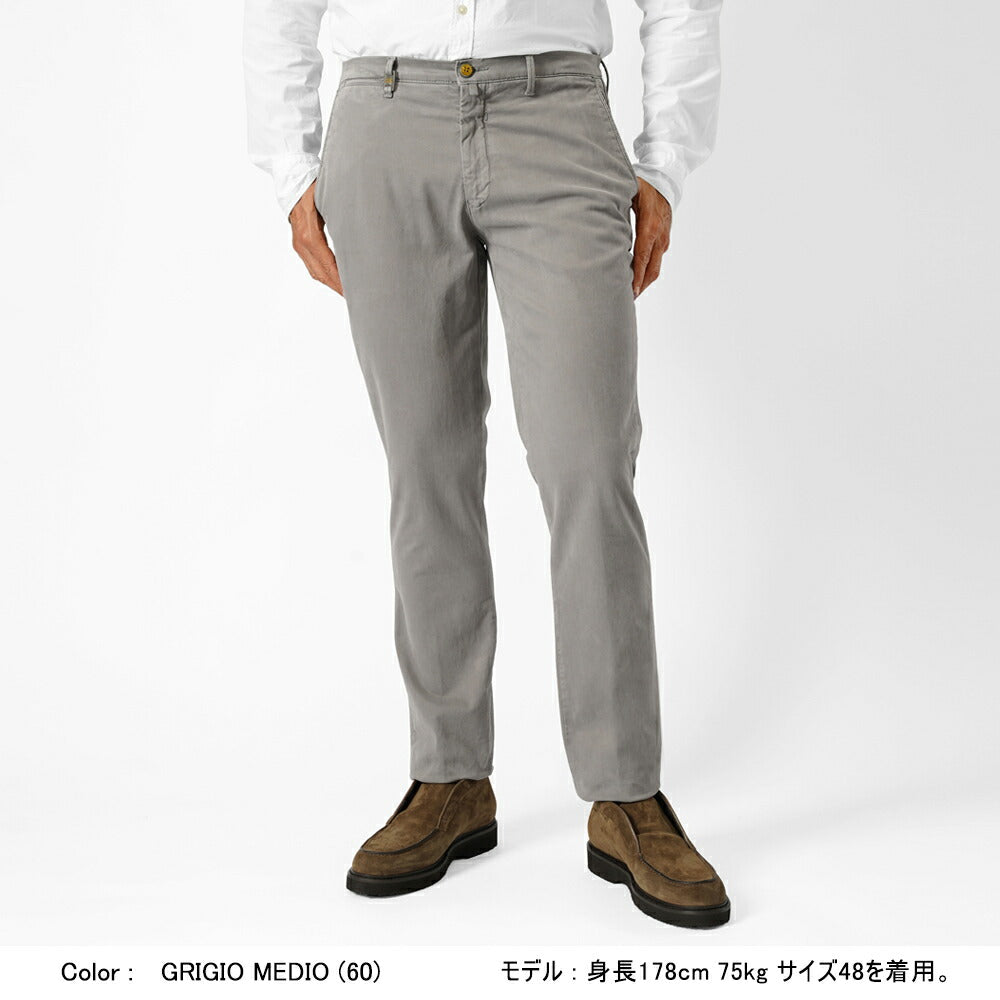 バルバッティ BARBATI スリムチノ ウォッシュ加工 P-KAP 225032 ストレッチ 25秋冬 メンズチノパンツ チノパン スリムパンツ メンズ ズボン 紳士ズボン チノパンスリム チノパン パンツ グレー ネイビー ブラック ベージュ ホワイト