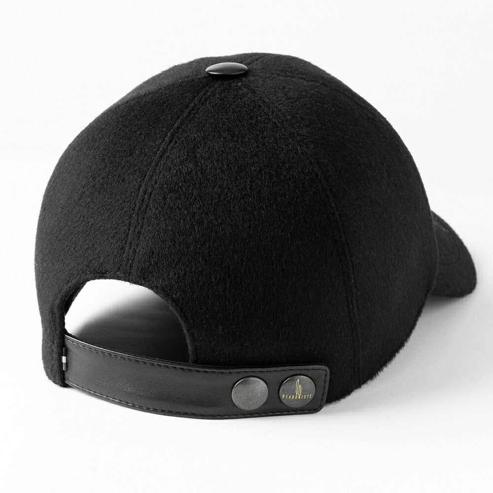 ヘッドニスト HEADONISTE ベースボールキャップ カシミア ウール KASHEMERE BB