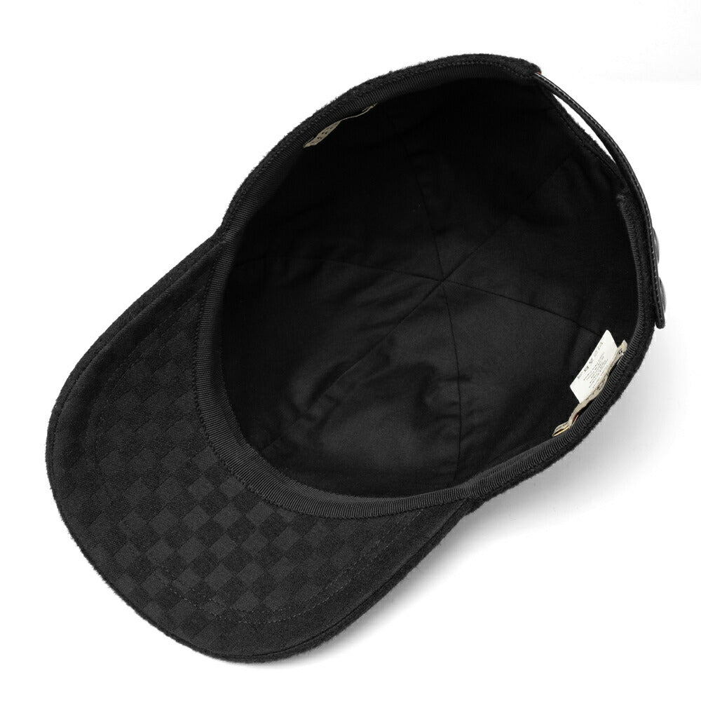 ヘッドニスト HEADONISTE ベースボールキャップ カシミア ウール KASHEMERE BB