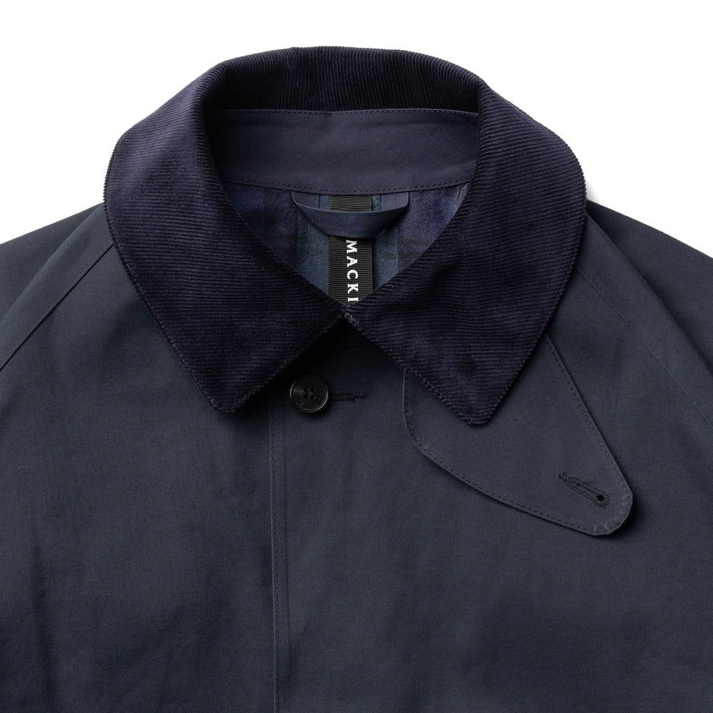 マッキントッシュ MACKINTOSH シングルトレンチコート KNIGHTSWOOD ゴム引きコート トレンチコート マッキントッシュクロス モーターサイクルコート メンズ ビジネス ネイビー ビジネスコート メンズコート ミリタリーコート ミリタリー ブランド メンズアウター