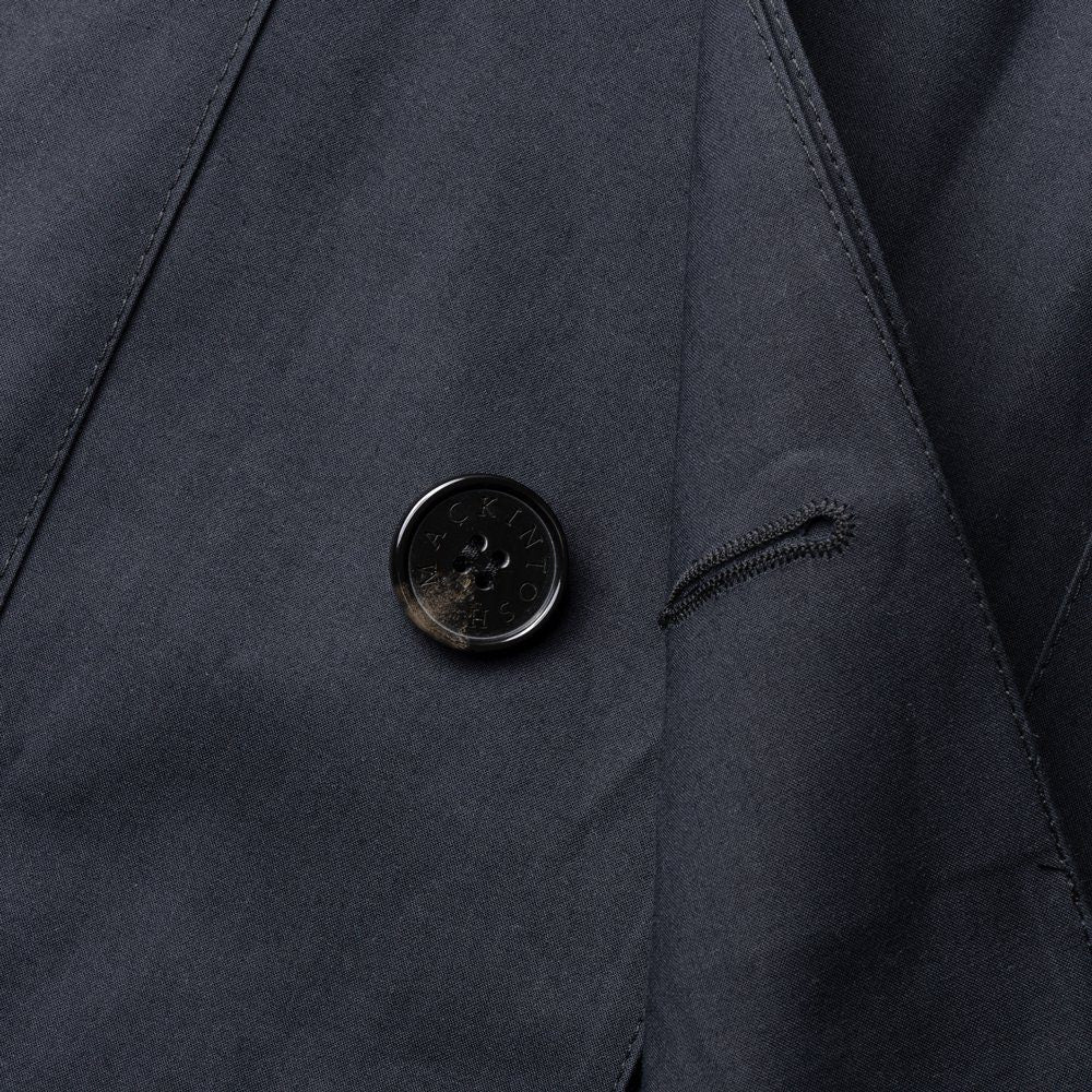 マッキントッシュ MACKINTOSH シングルトレンチコート KNIGHTSWOOD ゴム引きコート トレンチコート マッキントッシュクロス モーターサイクルコート メンズ ビジネス ネイビー ビジネスコート メンズコート ミリタリーコート ミリタリー ブランド メンズアウター