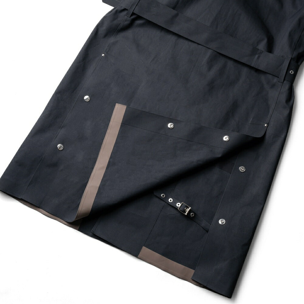 マッキントッシュ MACKINTOSH シングルトレンチコート KNIGHTSWOOD ゴム引きコート トレンチコート マッキントッシュクロス モーターサイクルコート メンズ ビジネス ネイビー ビジネスコート メンズコート ミリタリーコート ミリタリー ブランド メンズアウター