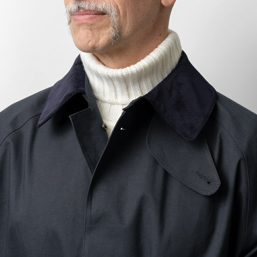 マッキントッシュ MACKINTOSH シングルトレンチコート KNIGHTSWOOD ゴム引きコート トレンチコート マッキントッシュクロス モーターサイクルコート メンズ ビジネス ネイビー ビジネスコート メンズコート ミリタリーコート ミリタリー ブランド メンズアウター