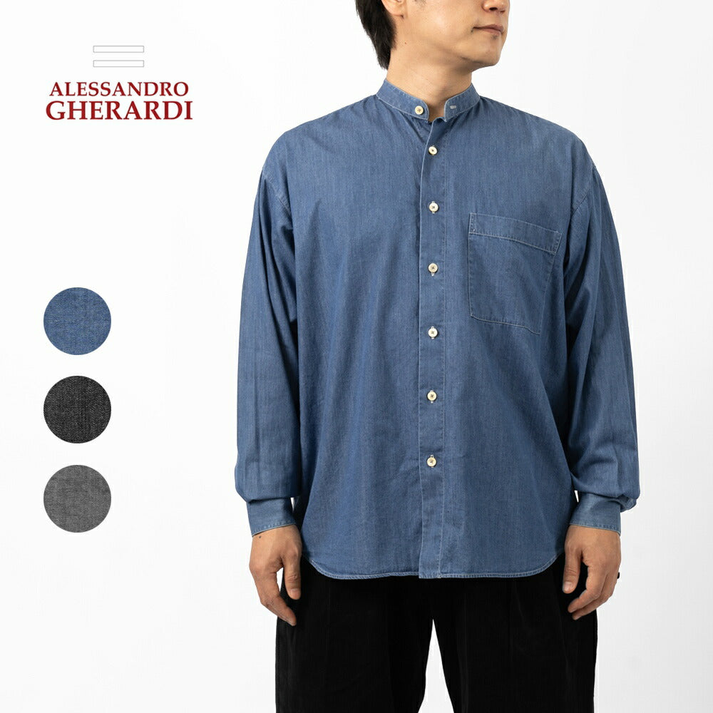 アレッサンドロゲラルディ ALESSANDRO GHERARDI KORI6 10AJ デニムシャツ