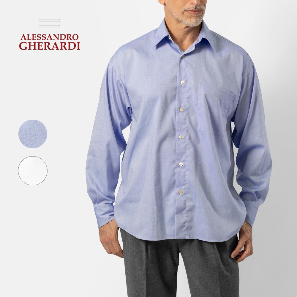 アレッサンドロゲラルディ ALESSANDRO GHERARDI KORI6A 75X3 セミワイドカラーシャツ