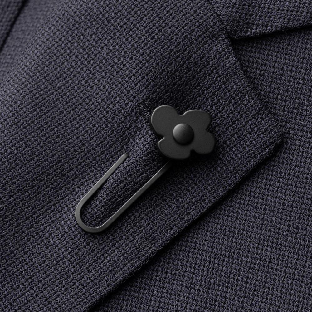 【返品不可】ラルディーニ LARDINI ジャケット  ネイビー EQ949E-EQEL62710 シングル テーラードジャケット ホップサック ストレッチ EASY WEAR 24春夏 メンズ ビジネス ブランド開き見せ  サイドベンツ 高級 クラシコ イタリア