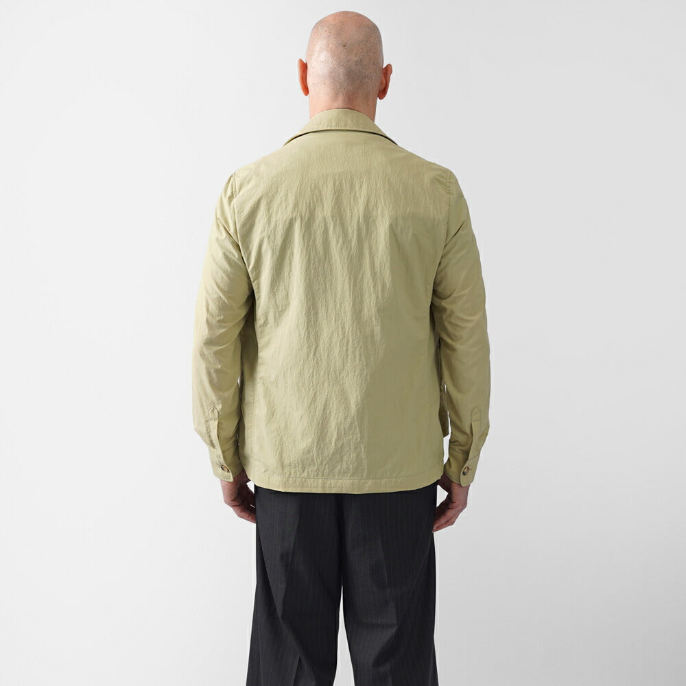 エイダースキュータム EIDERSCUTUM ハリントンジャケット ナイロンブルゾン LEEDS GE10S P105 ショート丈 ブルゾン パッカブル 25SS 春夏 アクアスキュータム メンズ ライトアウター 軽量 イタリア 英国 イギリス ジャケット  アウター インポート ロイヤルロウ ROYAL ROW