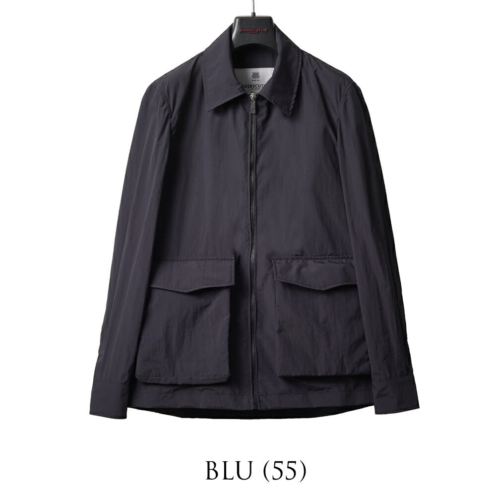 エイダースキュータム EIDERSCUTUM ハリントンジャケット ナイロンブルゾン LEEDS GE10S P105 ショート丈 ブルゾン パッカブル 25SS 春夏 アクアスキュータム メンズ ライトアウター 軽量 イタリア 英国 イギリス ジャケット  アウター インポート ロイヤルロウ ROYAL ROW