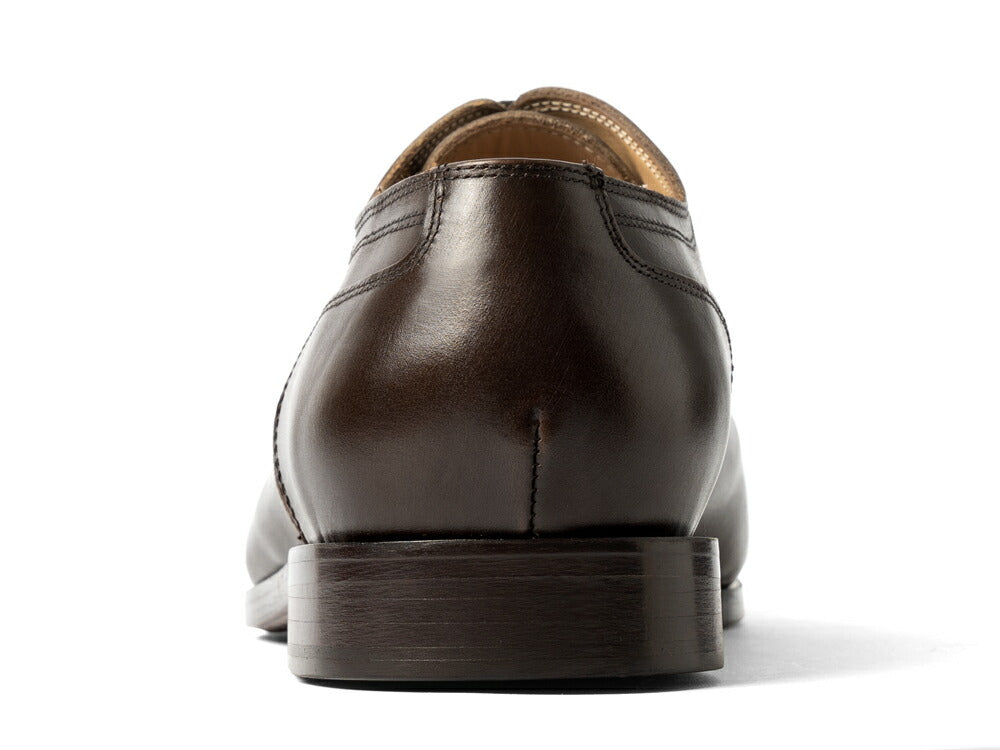 マント MAN.TO ストレートチップ レザー ダークブラウン OXFORD 革靴 本革 ドレスシューズ ビジネスシューズ レザーソール メンズ ビジネス カジュアル イタリア メンズ靴 歩きやすい シンプル 【送料無料】