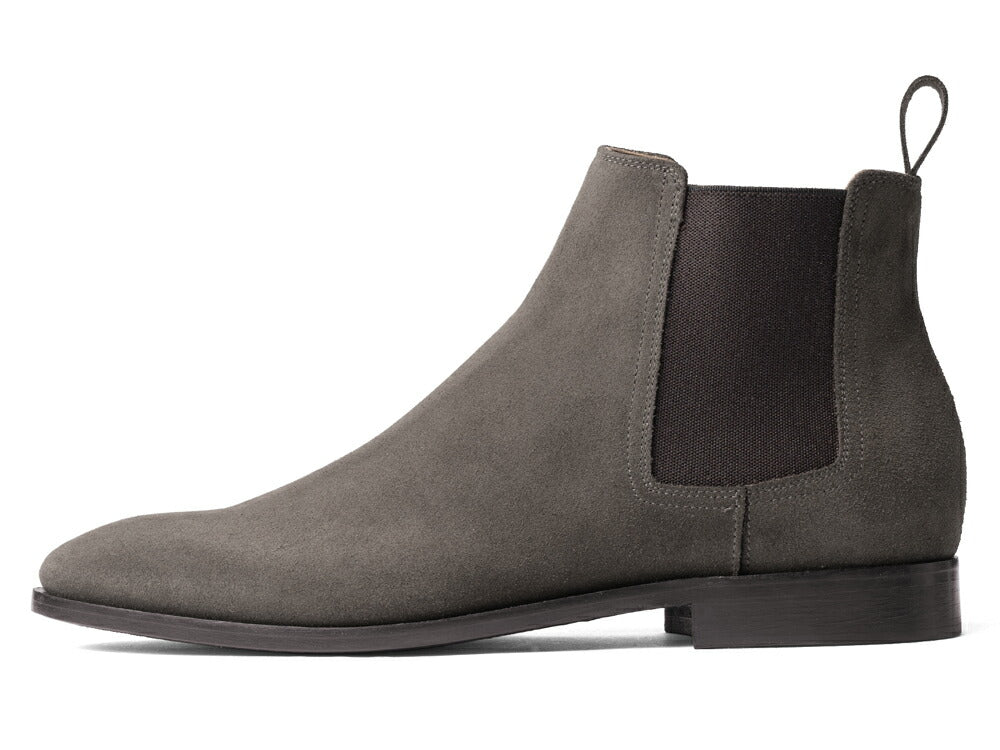 マント MAN.TO サイドゴアブーツ スエード ダークブラウン KENDAL 革靴 本革 ブーツ サイドゴア ドレスシューズ レザーソール メンズ カジュアル イタリア メンズ靴 歩きやすい シンプル 【送料無料】