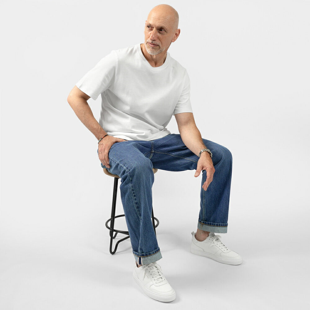 マジェスティック フィラチュール MAJESTIC FILATURES ヘビーウェイト クルーネック Tシャツ HTS210 コットン コットン 綿 オーガニック　コットン ホワイト ブラック ネイビー メンズ 半袖 夏 無地 白 黒 インポート