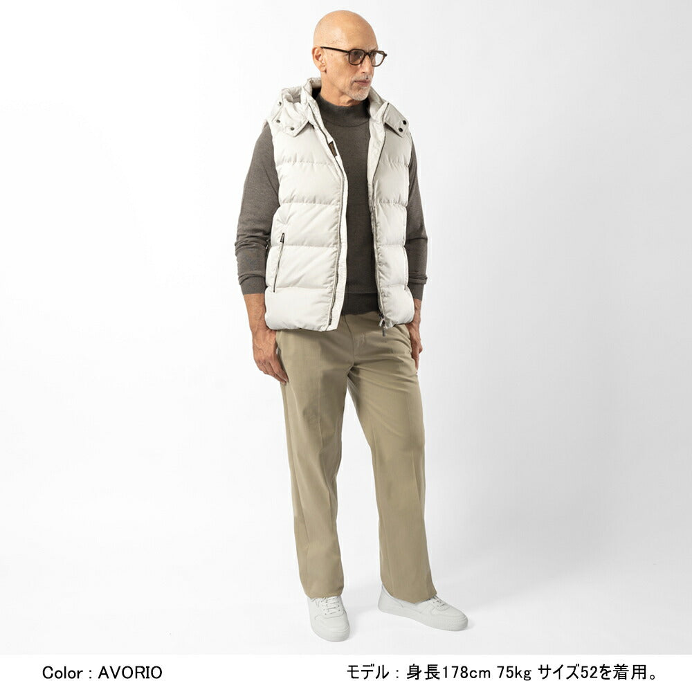 ムーレー MOORER ファイアー FIRE-WK ダウンベスト ダウンパーカ ダウンフーディ—