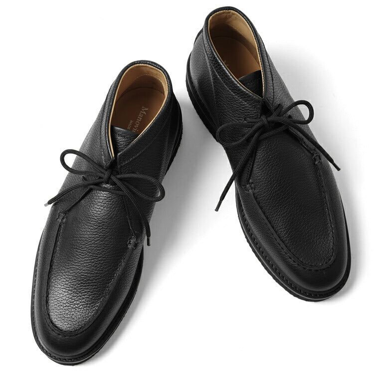 マノヴィエ トスカーネ MANOVIE TOSCANE チャッカブーツ BEPPE 本革 型押し シボ ショートブーツ アンクルブーツ メンズ カジュアル ビジネス イタリア メンズ靴 本革 軽量 歩きやすい 疲れない シンプル 【送料無料】