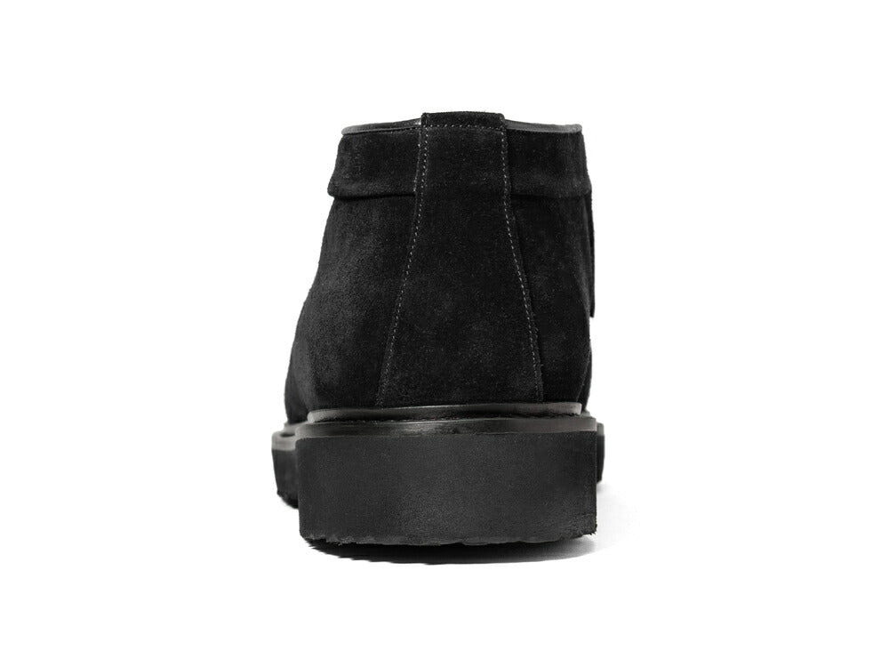 マノヴィエ トスカーネ MANOVIE TOSCANE スリップ・オンブーツ LEONE スエード ブラック ライトブラウン カーフスエード スリッポン アンクルブーツ メンズ カジュアル イタリア メンズ靴 本革 軽量 歩きやすい 疲れない シンプル 【送料無料】