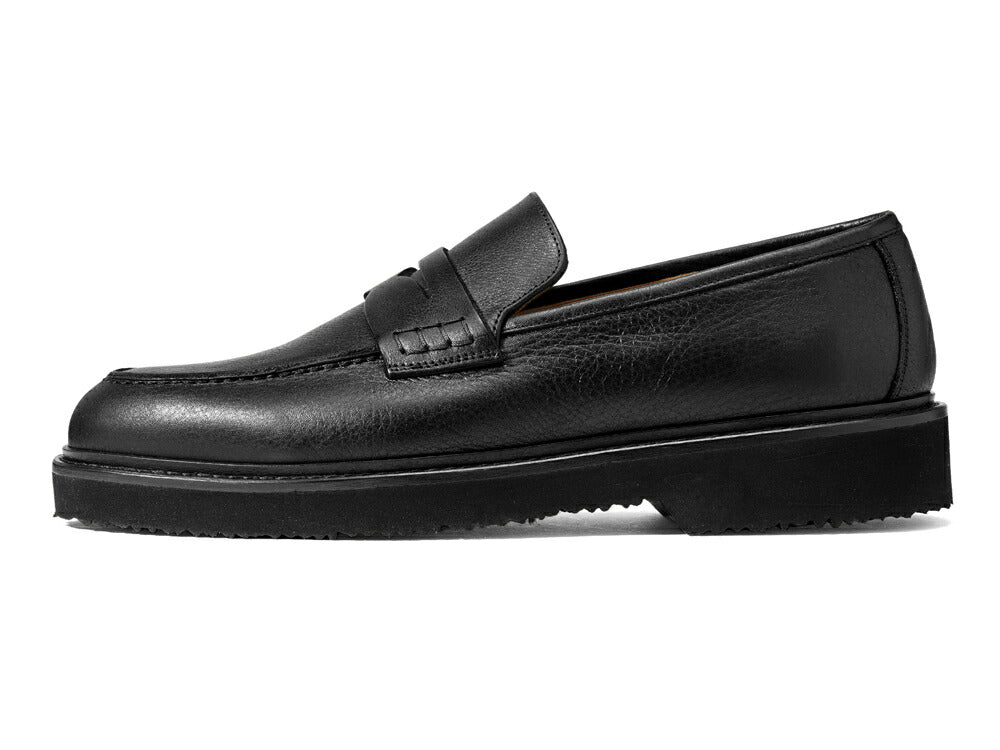 マノヴィエ トスカーネ MANOVIE TOSCANE コインローファー LORENZO PENNY レザー ブラック ブラウン 牛革 ローファー スリッポン メンズ カジュアル イタリア メンズ靴 本革 軽量 歩きやすい 疲れない シンプル 【送料無料】