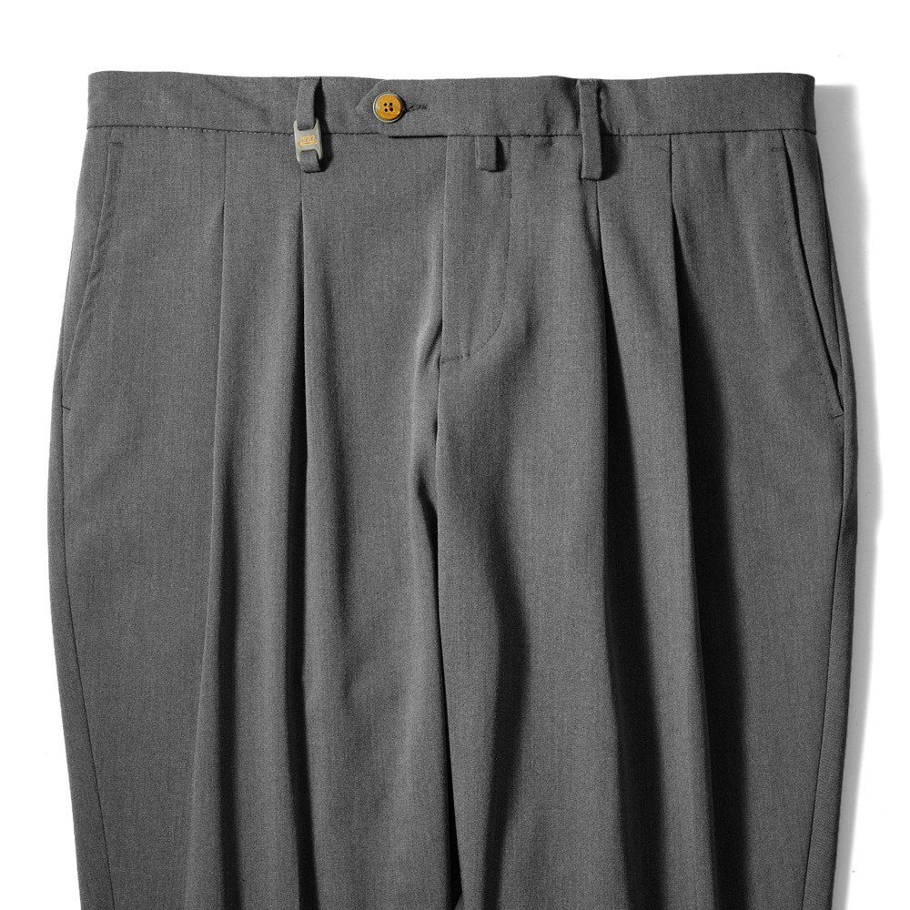 バルバッティ BARBATI スラックス 2プリーツ ツープリーツ P-OLIVER 225782 ストレッチ 25秋冬 ポリエステル テーパードパンツ スリムパンツ メンズ ズボン 紳士ズボン パンツ ブラック グレー ブラウン ベージュ